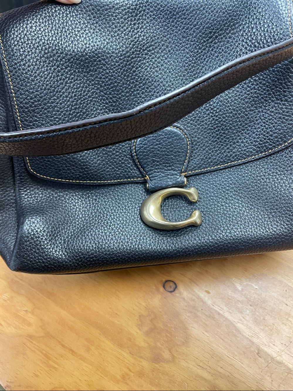 Coach 3954 pebbled leather purse - Picture 12 of 16